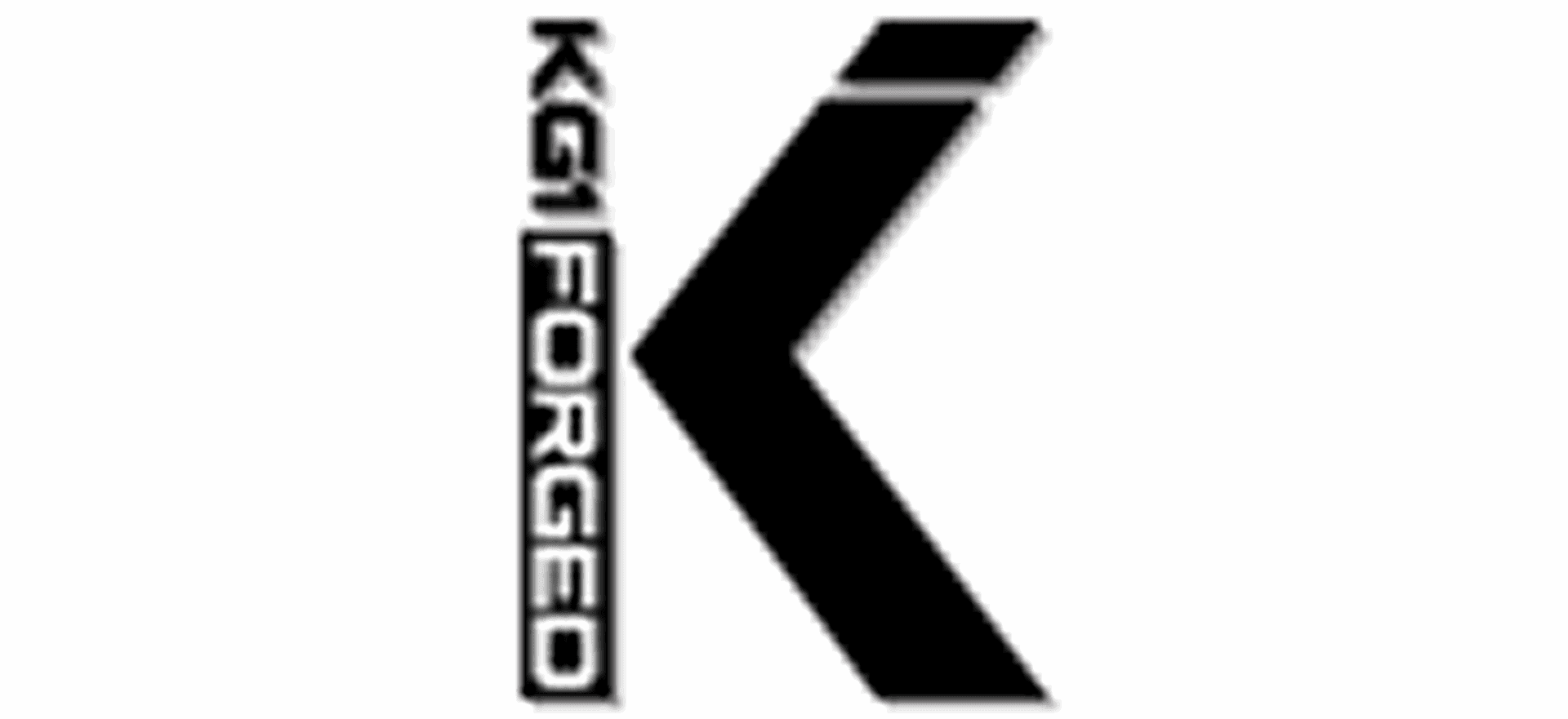 Minimalist logo with the word 'FORGED' and a large letter 'K'.