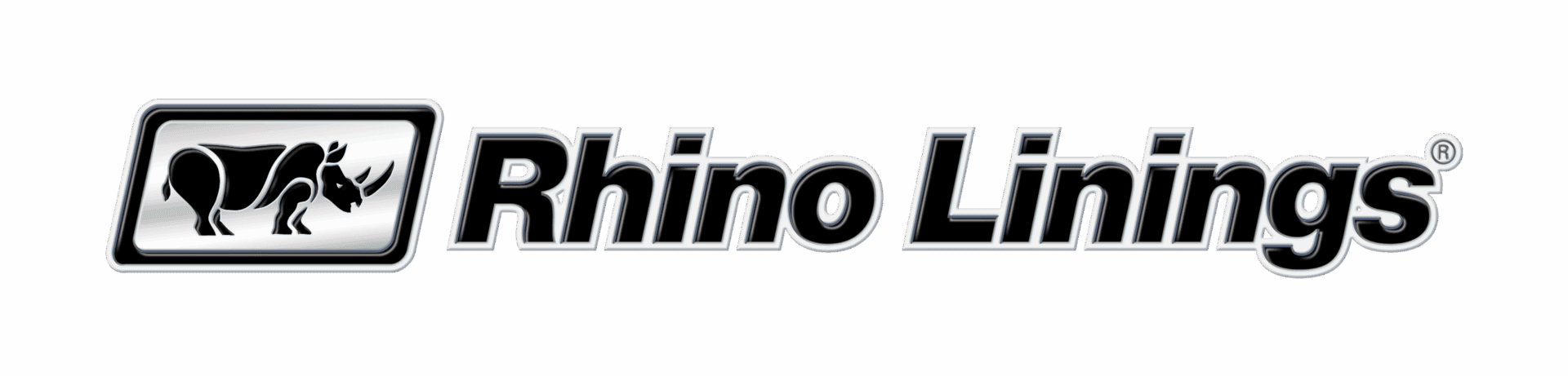 Partial logo with stylized text on grey background.